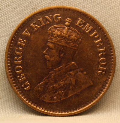 1\2 Pice 1919 George V Bronze coins