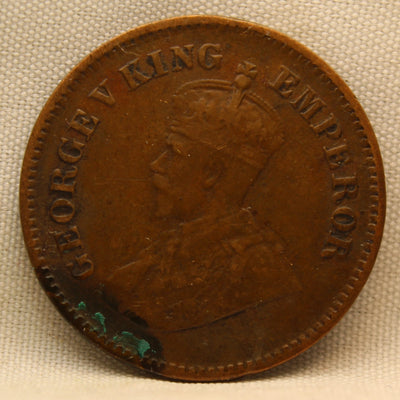 1\2 Pice 1921 George V Bronze coins