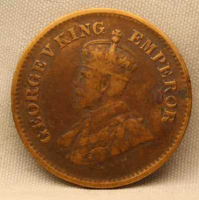 1\2 Pice 1912 George V Bronze coins