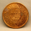 1\2 Pice 1923 George V Bronze coins