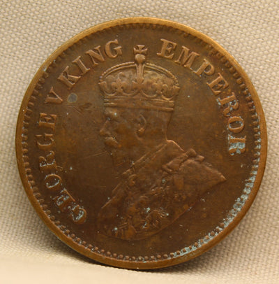 1\2 Pice 1931 George V Bronze coins