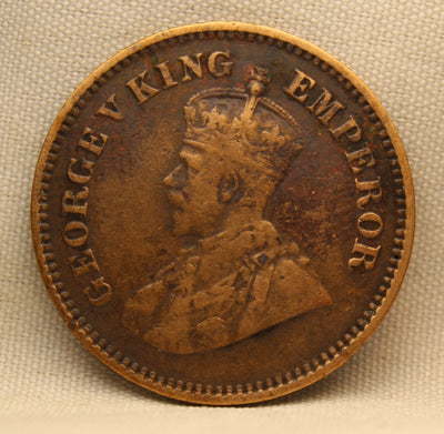 1\2 Pice 1915 George V Bronze coins