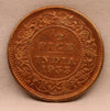 1\2 Pice 1933 George V Bronze coins