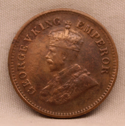 Half Pice 1923 George V Bronze coins