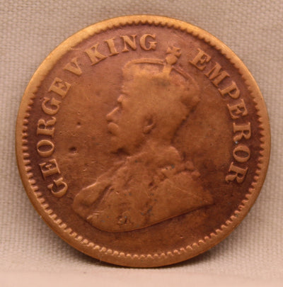 1\2 Pice 1915 George V Bronze coins