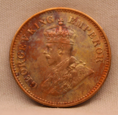 1\2 Pice 1935 George V Bronze coins