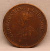 1\2 Pice 1912 George V Bronze coins