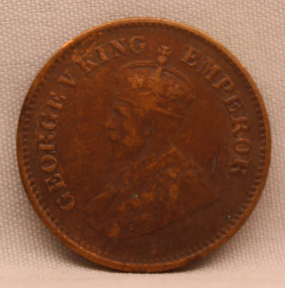 1\2 Pice 1912 George V Bronze coins