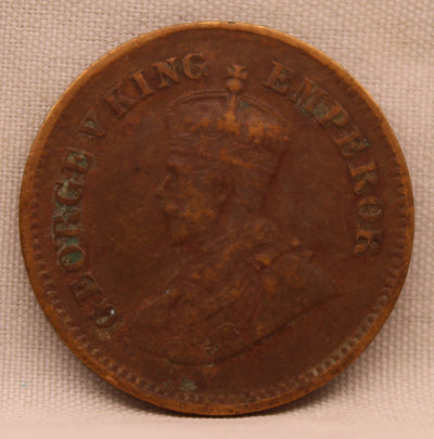 Half Pice 1913 George V coins