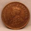 Half Pice 1913 George V coins