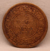 Half Pice 1914 George V coins