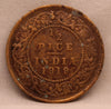 Half Pice 1919 George V Coins