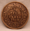 Half Pice 1919 George V Coins