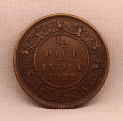 1/2 Pice  Set of 27 Coins (1912 - 1940) - AUNC