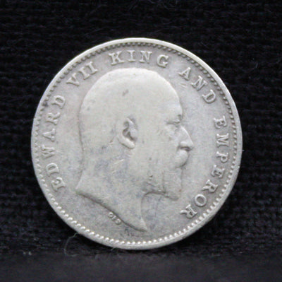 2 Annas 1903 Edward VII Silver coins