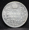 2 Annas 1906 Edward VII Silver coins