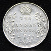 2 Annas 1907 Edward VII Silver coins