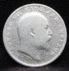 2 Annas 1907 Edward VII Silver coins