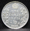 2 Annas 1907 Edward VII Silver coins