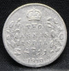 2 Annas 1910 Edward VII Silver coins