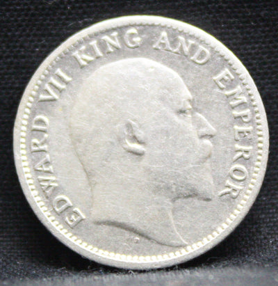 1\4 Rupees 1904 Edward VII Silver coins