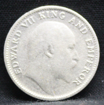 1\4 Rupees 1904 Edward VII Silver coins