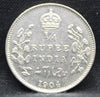 1\4 Rupees 1904 Edward VII Silver coins