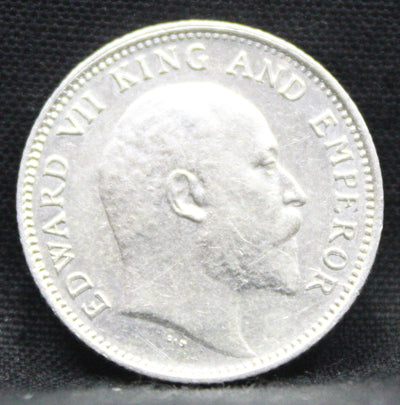 1\4 Rupees 1910 Edward VII Silver coins