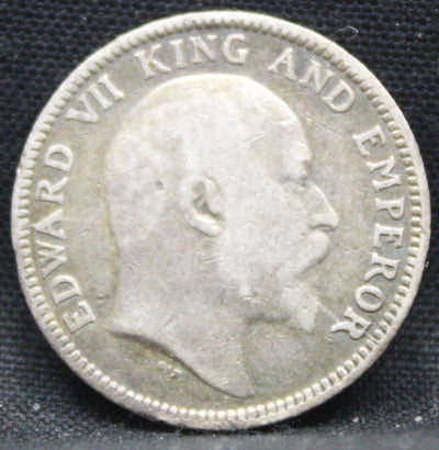 1\4 Rupees 1903 Edward VII Silver coins