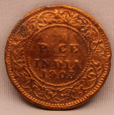 Half Pice 1903 Edward VII Copper coins