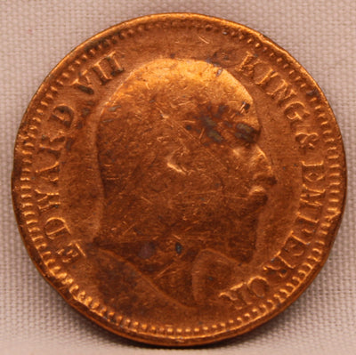 Half Pice 1903 Edward VII Copper coins