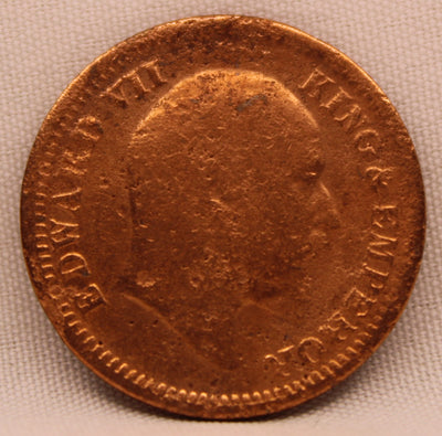 Half Pice 1903 Edward VII Copper coins