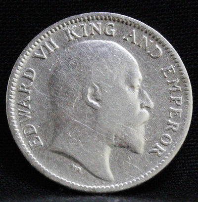 1\4 Rupees 1903 Edward VII Silver coins