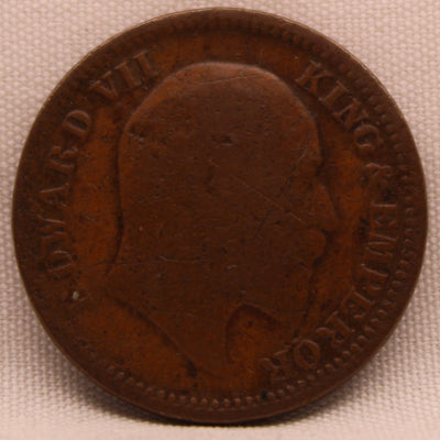 Half Pice 1903 Edward VII Copper coins