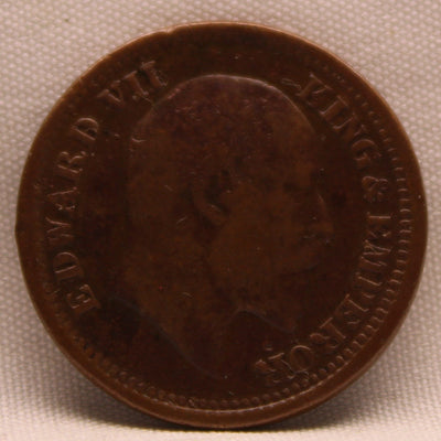 Half Pice 1903 Edward VII Copper coins