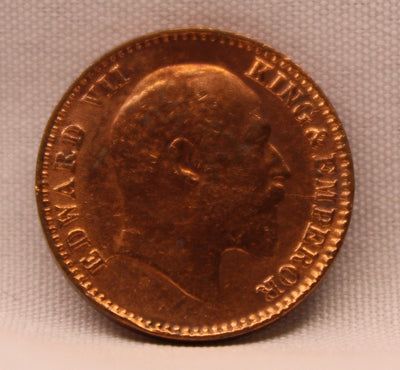 1\12 Anna 1904 Edward VII Copper coins