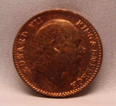 1\12 Anna 1904 Edward VII Copper coins