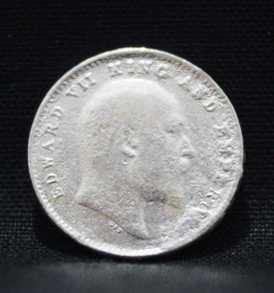 2 Annas 1904 Edward VII Silver coins