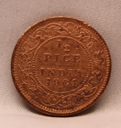 Half Pice 1904 Edward VII Copper coins