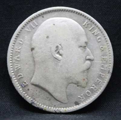 1 Rupee 1904 Edward VII Silver coins