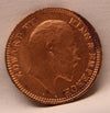 1\4 Anna 1904 Edward VII Bronze coins