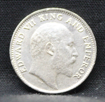 1\4 Rupees 1904 Edward VII Silver coins