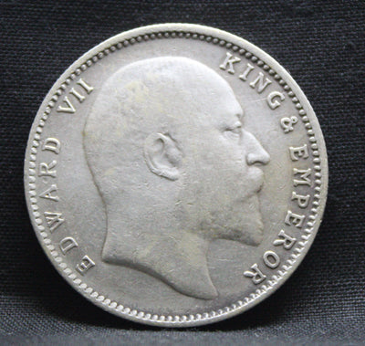 1 Rupee 1904 Edward VII Silver coins