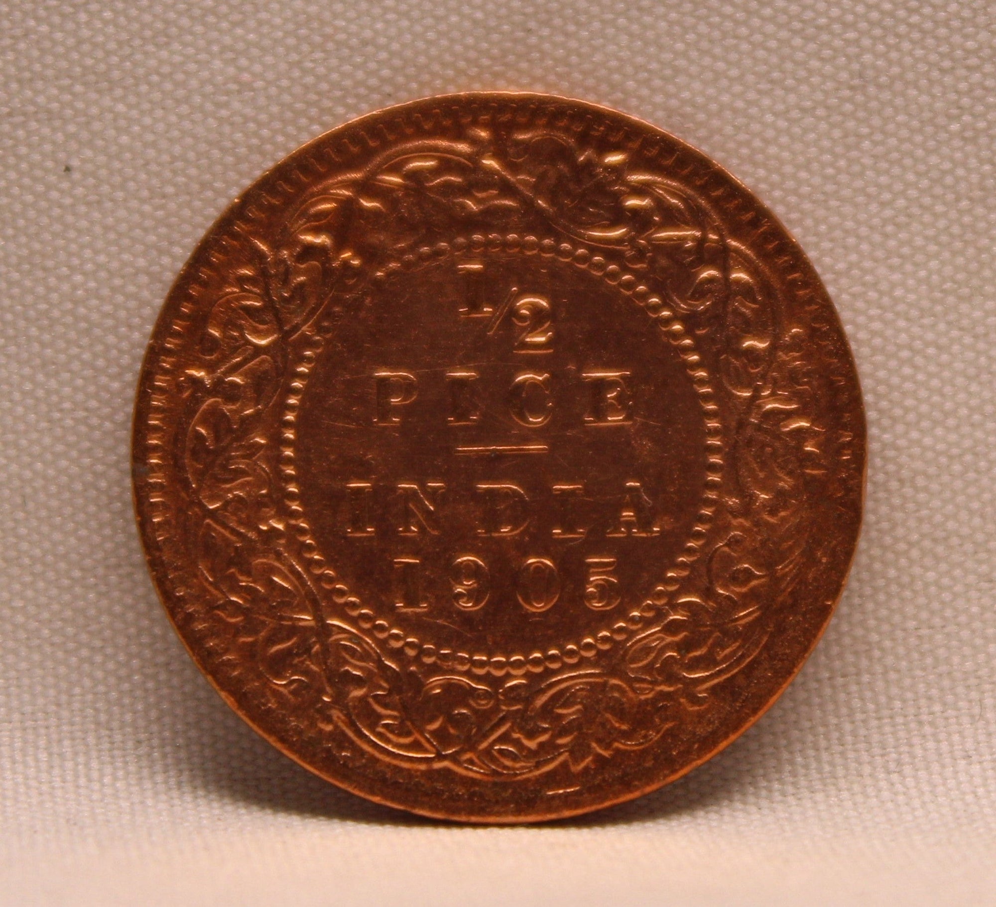 Half Pice 1905 Edward VII Copper coins