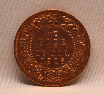 Half Pice 1905 Edward VII Copper coins