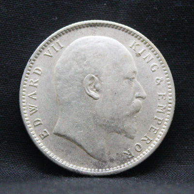 1 Rupee 1905 Edward VII Silver coins