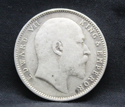 1 Rupee 1905 Edward VII Silver coins