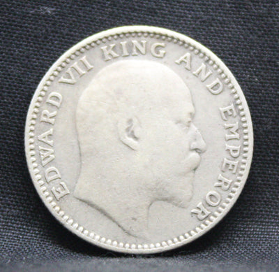 Half Rupee 1905 Edward VII Silver coins