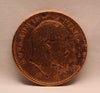 1\4 Anna 1905 Edward VII Bronze coins