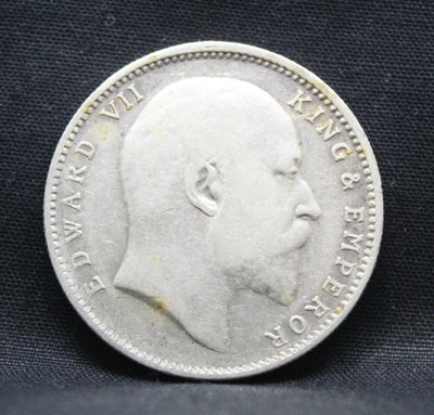 1 Rupee 1905 Edward VII Silver coins